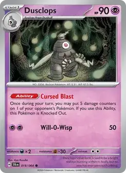 Dusclops — Shrouded Fable