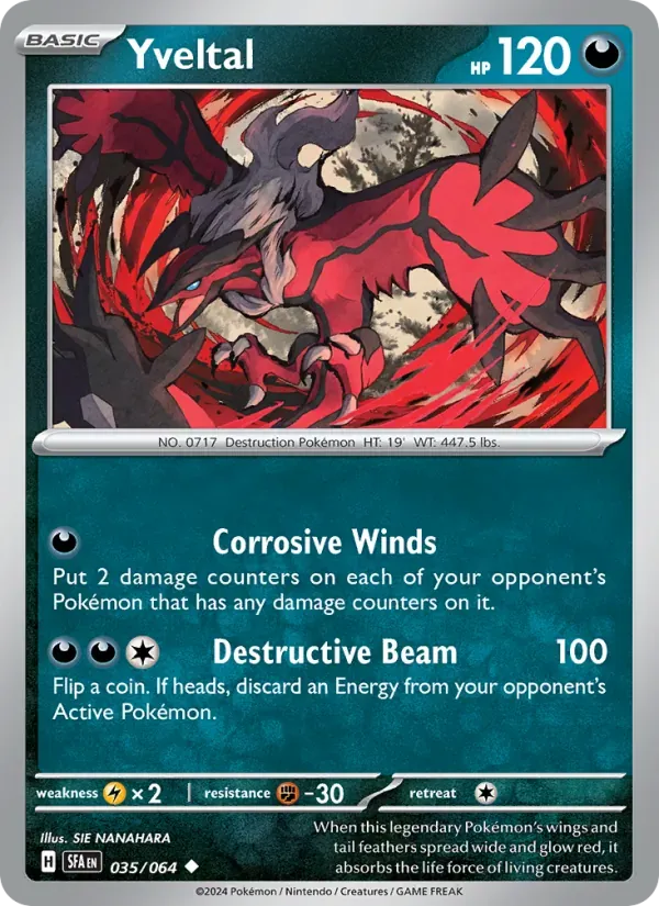 Yveltal — Shrouded Fable
