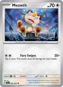 Meowth — Shrouded Fable