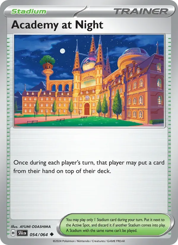 Academy at Night — Shrouded Fable