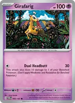 Girafarig — Twilight Masquerade