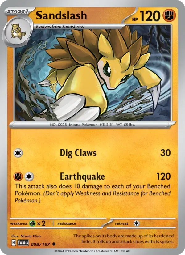 Sandslash — Twilight Masquerade
