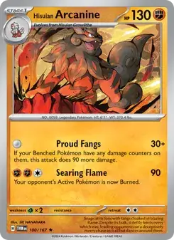 Hisuian Arcanine — Twilight Masquerade
