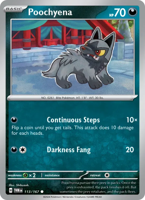 Poochyena — Twilight Masquerade