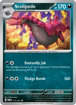 Scolipede — Twilight Masquerade