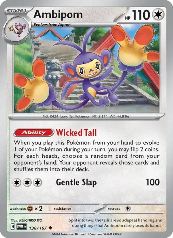 Ambipom — Twilight Masquerade