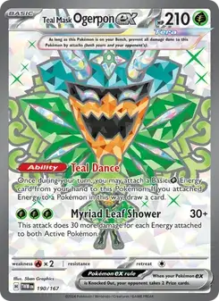 Teal Mask Ogerpon ex — Twilight Masquerade