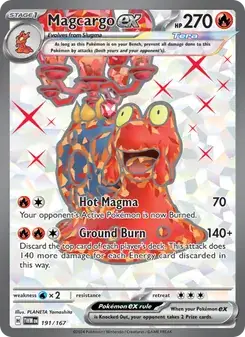 Magcargo ex — Twilight Masquerade