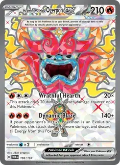Hearthflame Mask Ogerpon ex — Twilight Masquerade