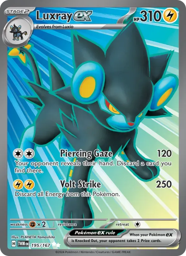 Luxray ex — Twilight Masquerade
