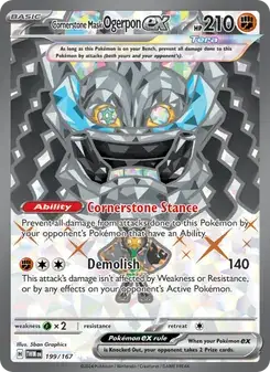 Cornerstone Mask Ogerpon ex — Twilight Masquerade