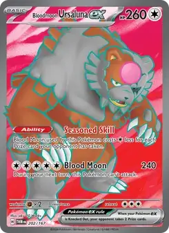 Bloodmoon Ursaluna ex — Twilight Masquerade