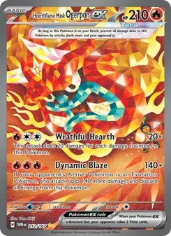 Hearthflame Mask Ogerpon ex — Twilight Masquerade