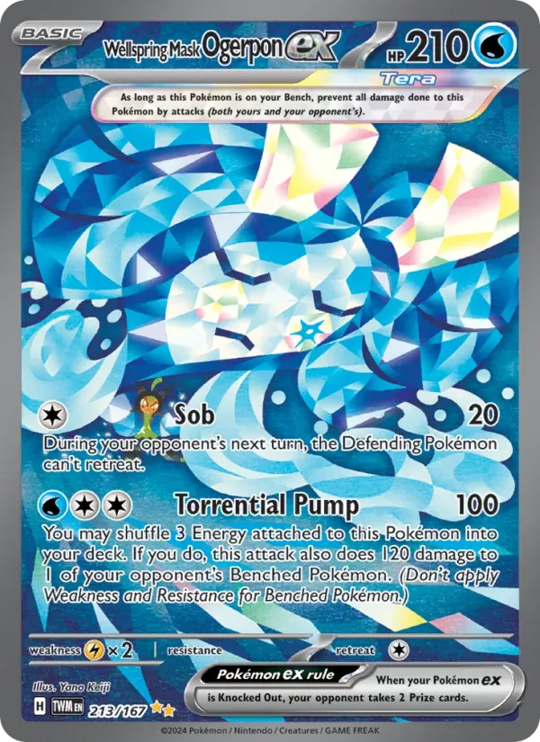 Wellspring Mask Ogerpon ex — Twilight Masquerade