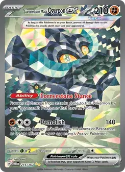 Cornerstone Mask Ogerpon ex — Twilight Masquerade