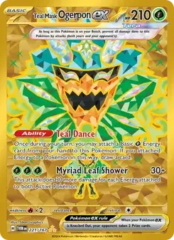 Teal Mask Ogerpon ex — Twilight Masquerade