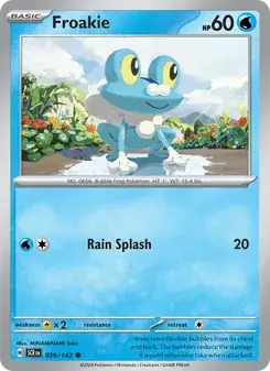 Froakie — Stellar Crown