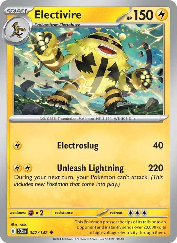 Electivire — Stellar Crown