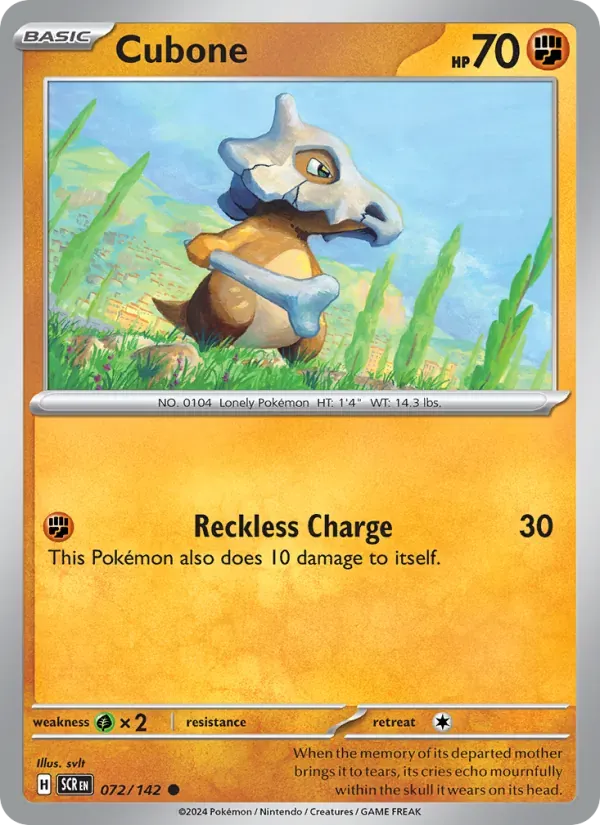 Cubone — Stellar Crown