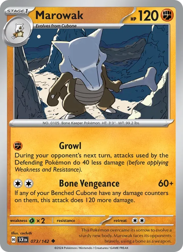Marowak — Stellar Crown