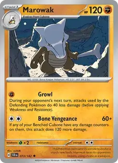 Marowak — Stellar Crown
