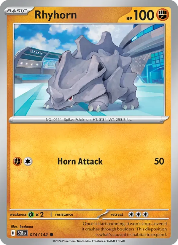 Rhyhorn — Stellar Crown