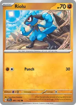 Riolu — Stellar Crown