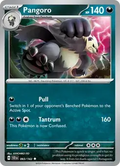 Pangoro — Stellar Crown