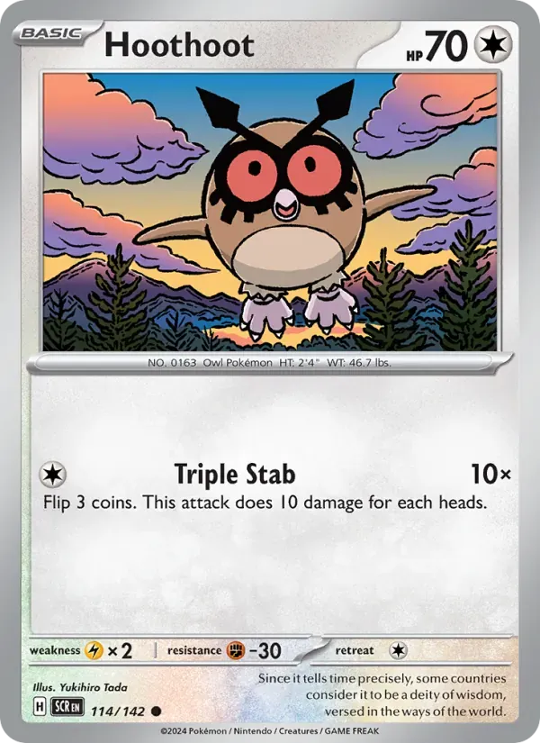 Hoothoot — Stellar Crown