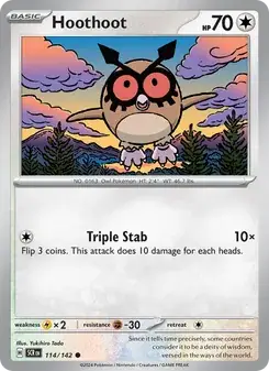 Hoothoot — Stellar Crown