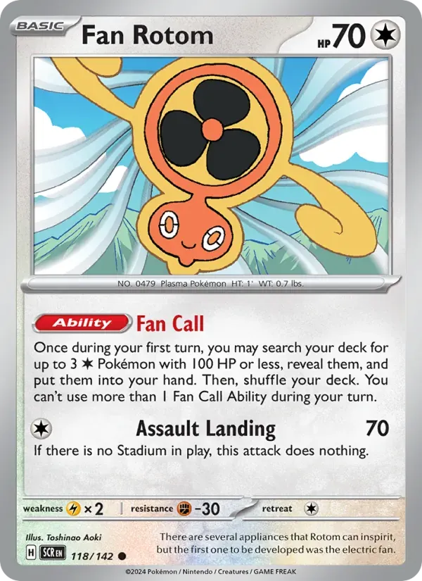 Fan Rotom — Stellar Crown