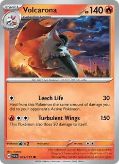 Volcarona — Surging Sparks