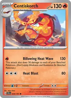 Centiskorch — Surging Sparks