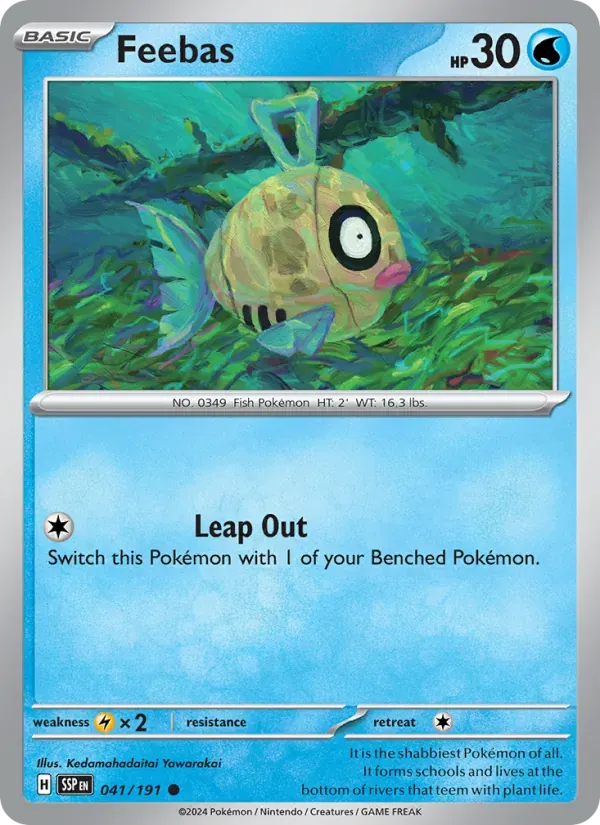 Feebas — Surging Sparks