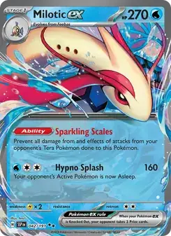 Milotic ex — Surging Sparks