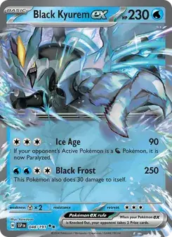 Black Kyurem ex — Surging Sparks