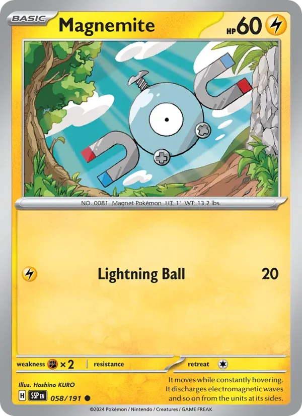 Magnemite — Surging Sparks