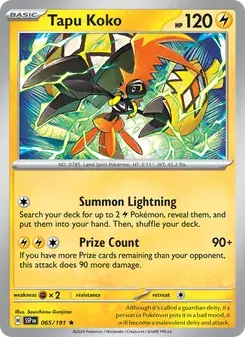 Tapu Koko — Surging Sparks