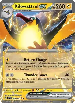 Kilowattrel ex — Surging Sparks