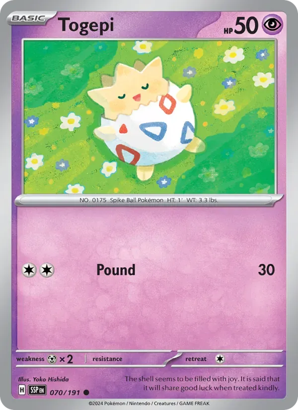 Togepi — Surging Sparks