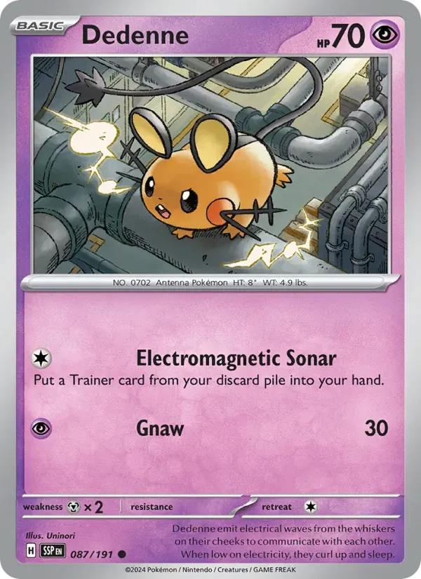 Dedenne — Surging Sparks