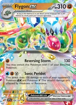 Flygon ex — Surging Sparks