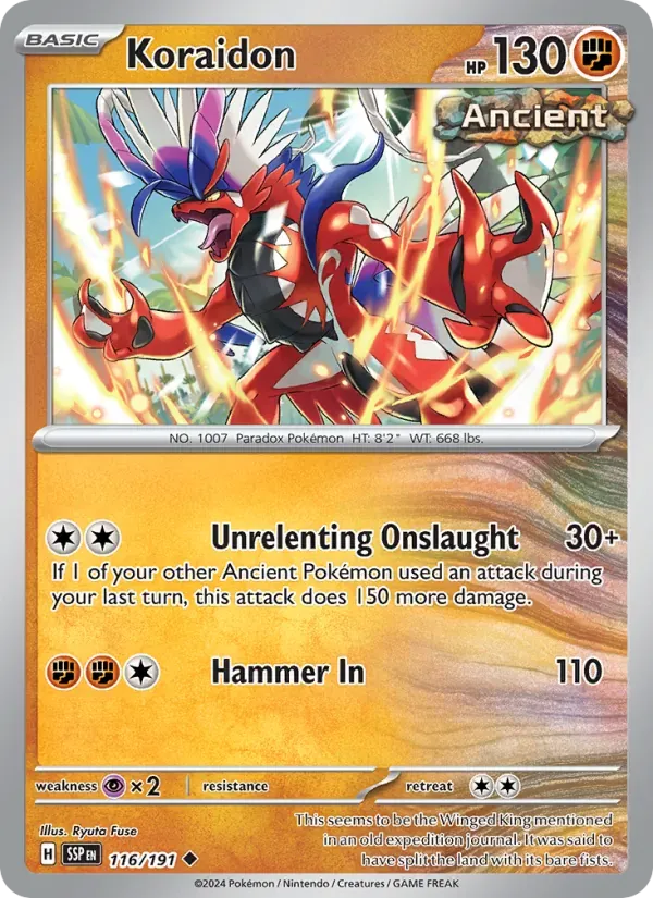 Koraidon — Surging Sparks