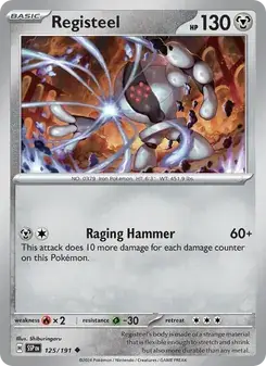 Registeel — Surging Sparks
