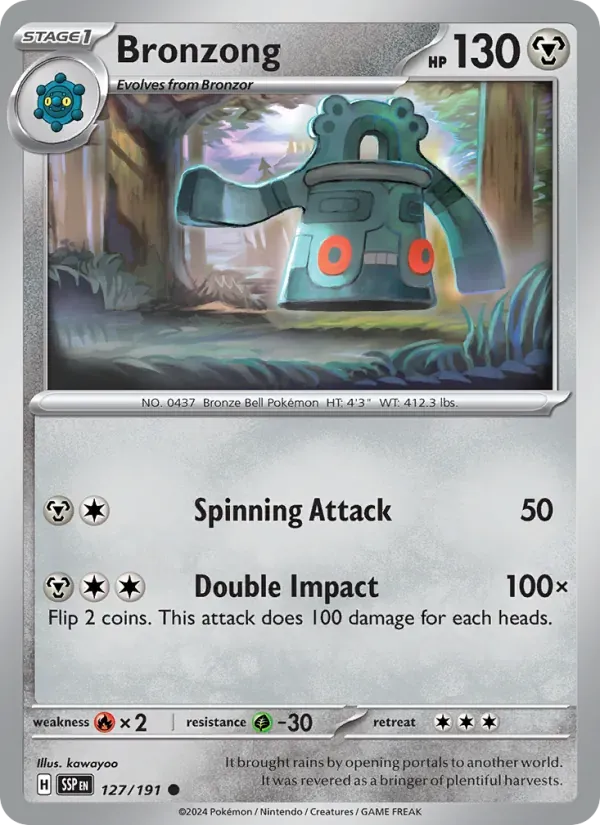 Bronzong — Surging Sparks