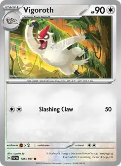 Vigoroth — Surging Sparks