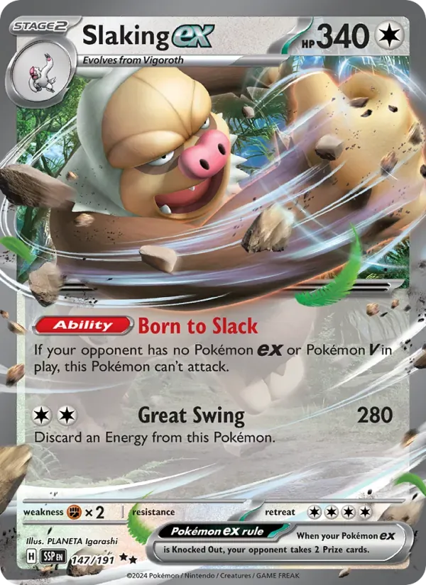 Slaking ex — Surging Sparks