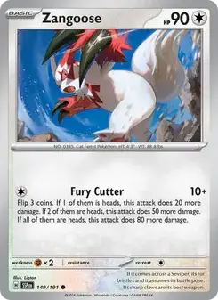 Zangoose — Surging Sparks