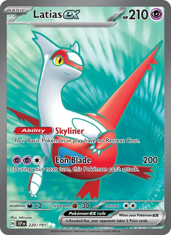 Latias ex — Surging Sparks
