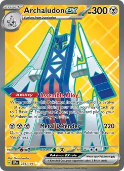 Archaludon ex — Surging Sparks